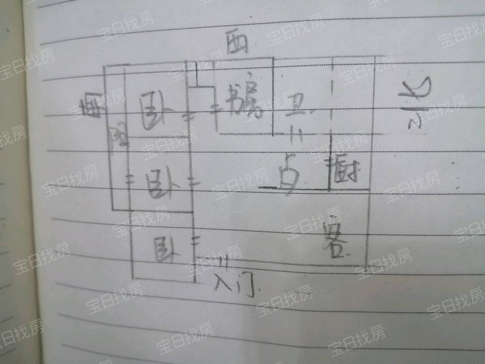 中阳家属院 简装